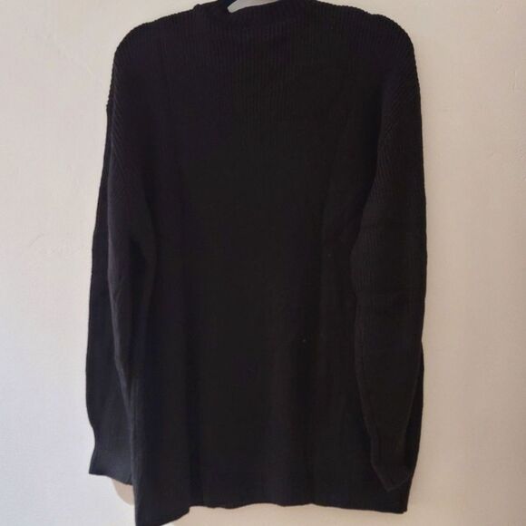 Danielle Bernstein‎ Oversized Crewneck Sweater in Black Size S/M - Picture 2 of 8